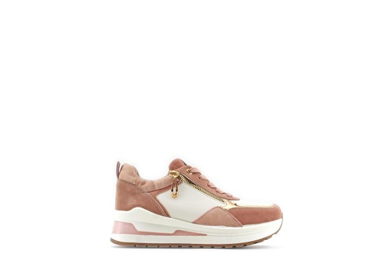 Zapatilla Con Cuña Cordón